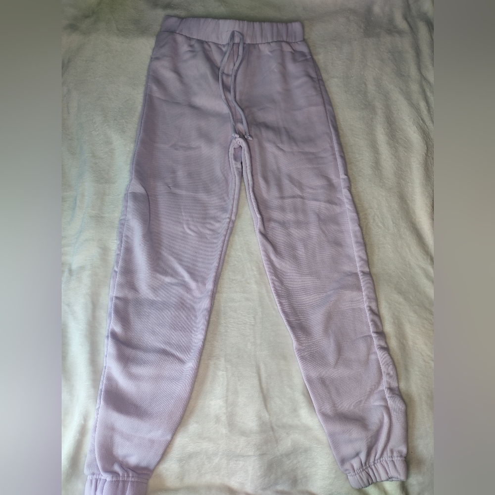 Lavender sweatpants